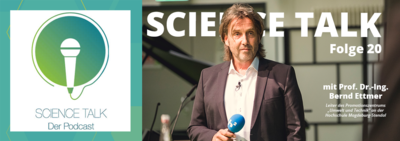 Podcast Science Talk, TransInno_LSA, Innovative Hochschule, Hochschule Magdeburg-Stendal